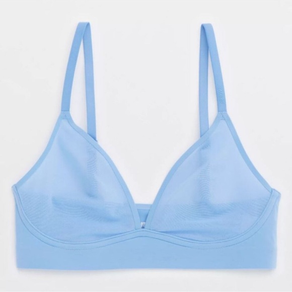 Aerie smoothez  Blue Bralette - Picture 1 of 6